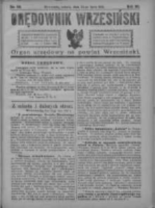 Orędownik Wrzesiński 1921.07.23 R.3 Nr58