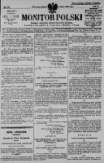 Monitor Polski. Dziennik Urzędowy Rzeczypospolitej Polskiej. 1928.07.06 R.11 nr153