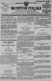 Monitor Polski. Dziennik Urzędowy Rzeczypospolitej Polskiej. 1928.07.07 R.11 nr154