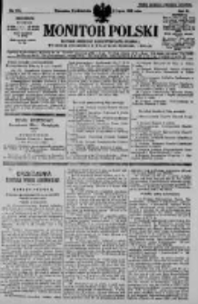 Monitor Polski. Dziennik Urzędowy Rzeczypospolitej Polskiej. 1928.07.09 R.11 nr155