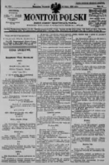 Monitor Polski. Dziennik Urzędowy Rzeczypospolitej Polskiej. 1928.07.19 R.11 nr164