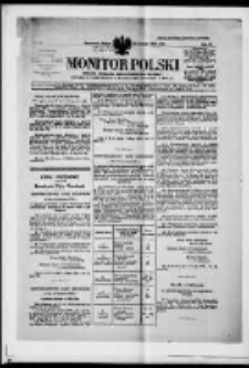 Monitor Polski. Dziennik Urzędowy Rzeczypospolitej Polskiej. 1928.02.10 R.11 nr33