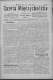 Gazeta Międzychodzka: niezależne pismo narodowe, społeczne i polityczne 1926.02.19 R.4 Nr20