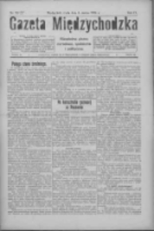 Gazeta Międzychodzka: niezależne pismo narodowe, społeczne i polityczne 1926.03.03 R.4 Nr25