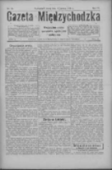 Gazeta Międzychodzka: niezależne pismo narodowe, społeczne i polityczne 1926.03.17 R.4 Nr31