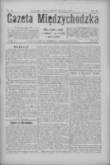 Gazeta Międzychodzka: niezależne pismo narodowe, społeczne i polityczne 1926.04.11 R.4 Nr41