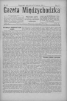 Gazeta Międzychodzka: niezależne pismo narodowe, społeczne i polityczne 1926.04.16 R.4 Nr43