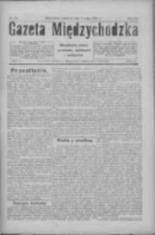 Gazeta Międzychodzka: niezależne pismo narodowe, społeczne i polityczne 1926.05.09 R.4 Nr52