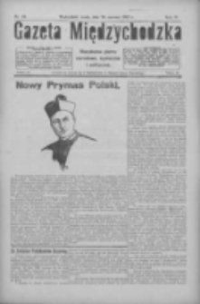 Gazeta Międzychodzka: niezależne pismo narodowe, społeczne i polityczne 1926.06.30 R.4 Nr73