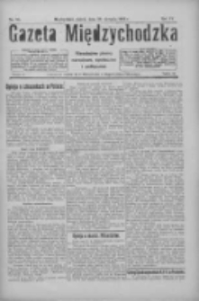 Gazeta Międzychodzka: niezależne pismo narodowe, społeczne i polityczne 1926.08.20 R.4 Nr95