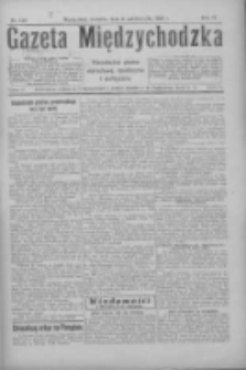 Gazeta Międzychodzka: niezależne pismo narodowe, społeczne i polityczne 1926.10.03 R.4 Nr114