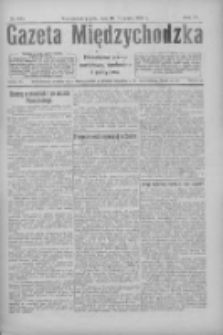 Gazeta Międzychodzka: niezależne pismo narodowe, społeczne i polityczne 1926.11.19 R.4 Nr133