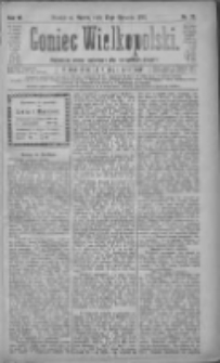 Goniec Wielkopolski: najtańsze pismo codzienne dla wszystkich stanów 1882.01.27 R.6 Nr22