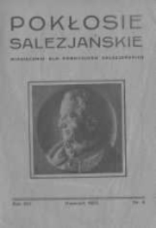 Pokłosie Salezjańskie. 1929 R.13 nr4