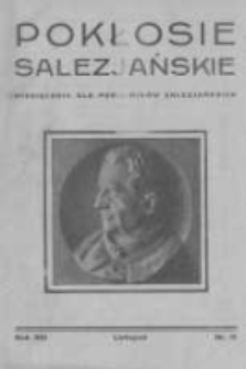 Pokłosie Salezjańskie. 1929 R.13 nr11