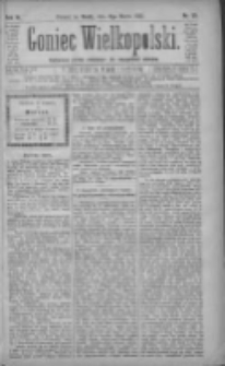 Goniec Wielkopolski: najtańsze pismo codzienne dla wszystkich stanów 1882.03.08 R.6 Nr55