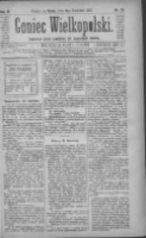 Goniec Wielkopolski: najtańsze pismo codzienne dla wszystkich stanów 1882.04.05 R.6 Nr78