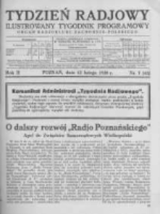 Tydzień Radjowy. 1928 R.2 nr7