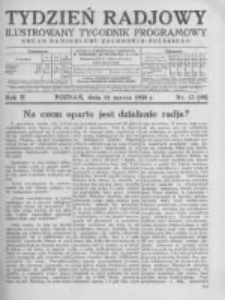 Tydzień Radjowy. 1928 R.2 nr12