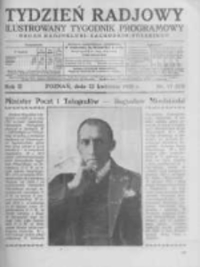 Tydzień Radjowy. 1928 R.2 nr17