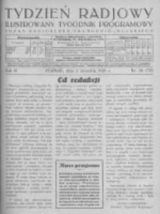 Tydzień Radjowy. 1928 R.2 nr36