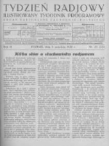 Tydzień Radjowy. 1928 R.2 nr37