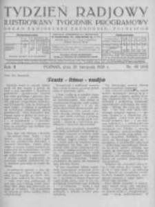 Tydzień Radjowy. 1928 R.2 nr48