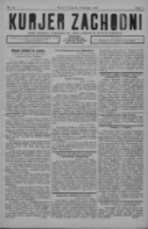 Kurjer Zachodni: pismo narodowe, bezpartyjne dla rodzin polskich na kresach zachodnich 1927.02.23 R.3 Nr16