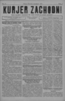 Kurjer Zachodni: pismo narodowe, bezpartyjne dla rodzin polskich na kresach zachodnich 1927.04.02 R.3 Nr27