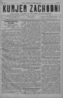Kurjer Zachodni: pismo narodowe, bezpartyjne dla rodzin polskich na kresach zachodnich 1927.04.23 R.3 Nr33