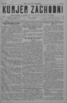Kurjer Zachodni: pismo narodowe, bezpartyjne dla rodzin polskich na kresach zachodnich 1927.05.04 R.3 Nr36