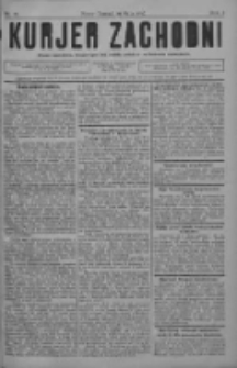 Kurjer Zachodni: pismo narodowe, bezpartyjne dla rodzin polskich na kresach zachodnich 1927.05.21 R.3 Nr41