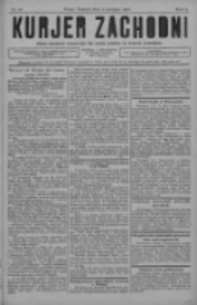 Kurjer Zachodni: pismo narodowe, bezpartyjne dla rodzin polskich na kresach zachodnich 1927.08.06 R.3 Nr63
