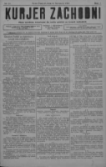 Kurjer Zachodni: pismo narodowe, bezpartyjne dla rodzin polskich na kresach zachodnich 1927.11.12 R.3 Nr91