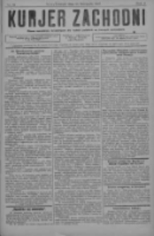 Kurjer Zachodni: pismo narodowe, bezpartyjne dla rodzin polskich na kresach zachodnich 1927.11.23 R.3 Nr94
