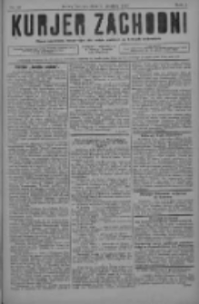 Kurjer Zachodni: pismo narodowe, bezpartyjne dla rodzin polskich na kresach zachodnich 1927.12.10 R.3 Nr99