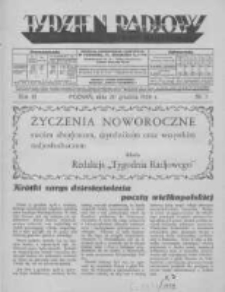 Tydzień Radjowy. 1928 R.3 nr1
