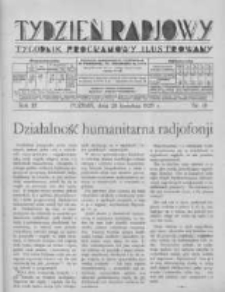 Tydzień Radjowy. 1929 R.3 nr18