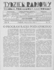 Tydzień Radjowy. 1929 R.3 nr29