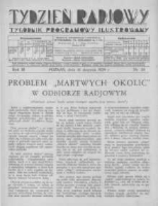 Tydzień Radjowy. 1929 R.3 nr34