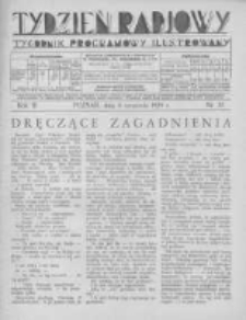 Tydzień Radjowy. 1929 R.3 nr37