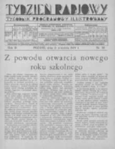 Tydzień Radjowy. 1929 R.3 nr38