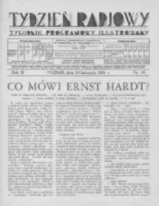 Tydzień Radjowy. 1929 R.3 nr48