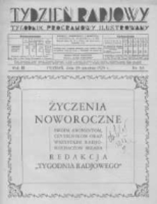 Tydzień Radjowy. 1929 R.3 nr53