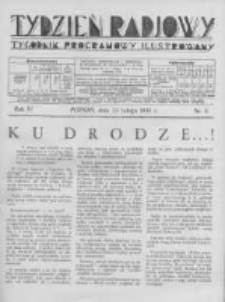 Tydzień Radjowy. 1930 R.4 nr8