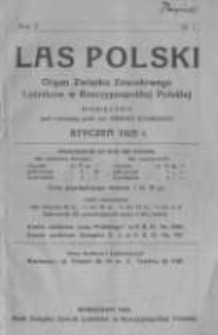 Las Polski. 1925 R.5 nr1