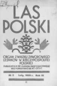 Las Polski. 1929 R.9 nr2