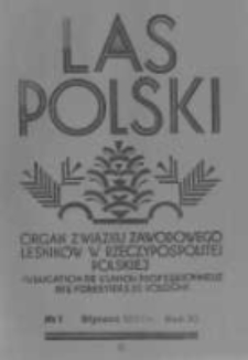 Las Polski. 1931 R.11 nr1