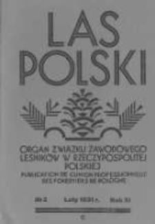 Las Polski. 1931 R.11 nr2