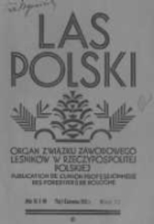 Las Polski. 1931 R.11 nr5-6